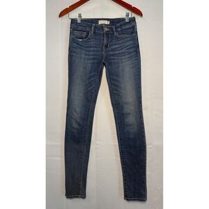 BULLHEAD BLACK SKINNIEST Women's Jeans Size 5‎ Medium Wash Denim Stretch